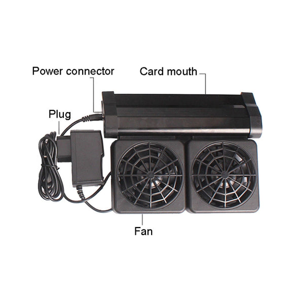 Fish Tank Cooling Fan Cooling Silent Aquarium Fan, Specification: 1 Head EU Plug