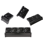 Fish Tank Cooling Fan Cooling Silent Aquarium Fan, Specification: 3 Head EU Plug