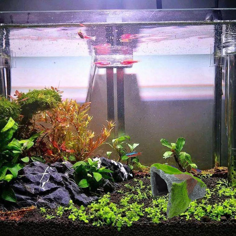 ZR647 Flocked Caple Box Turtle Hiding Nest Moss Cave Turtle Cave Sunbed - Reptile Supplies by PMC TechLife | Online Shopping South Africa | PMC TechLife