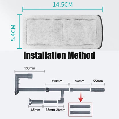 Jeneca XP-13 Small Aquarium External Waterfall Filter, CN Plug - free shipping - PMC Jewellery - Order now!