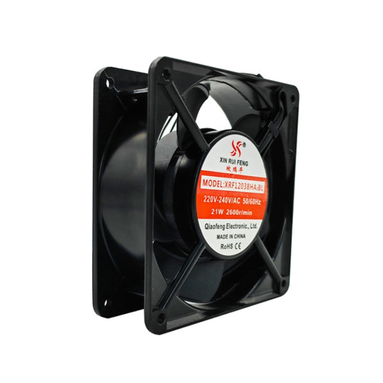 XIN RUI FENG XRX12038 380V Double Roller Cooling Fan 12cm Cabinet Power Distribution Cabinet Shaft - Fan Cooling by XIN RUI FENG | Online Shopping South Africa | PMC TechLife | Buy Now Pay Later Mobicred