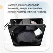 XIN RUI FENG XRX12038 380V Double Roller Cooling Fan 12cm Cabinet Power Distribution Cabinet Shaft
