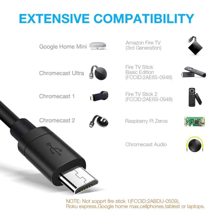 RJ45 Micro USB to 100M Ethernet Adapter Steady Watch Video - Adapter by PMC Jewellery | Online Shopping South Africa | PMC Jewellery | Buy Now Pay Later Mobicred