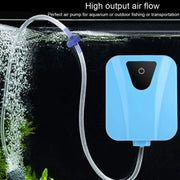 AP003 AC/DC Dual-use Aquarium Oxygen Pump Outdoor Solar Oxygen Pump for Fishing(Green)