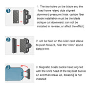 8426 Enhanced+Carbon Blade Fish Tank Magnetic Brush Aquarium Glass Moss Removal Cleaning Brush