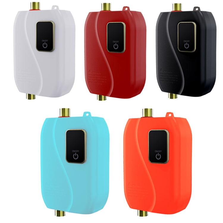 Instant Water Heater Mini Kitchen Quick Heater Household Hand Washing Water Heater AU Plug(White)