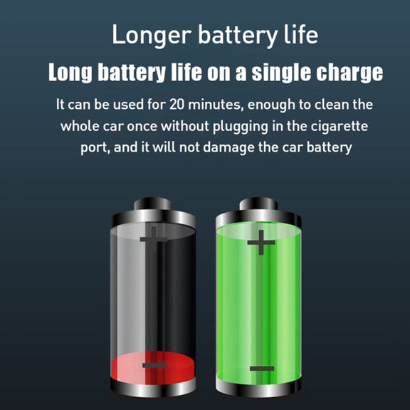Small Wireless Charging Car Vacuum Cleaner Handheld High Power Vacuum Cleaner, Sort by color: 117CG-Blue