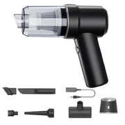Small Wireless Charging Car Vacuum Cleaner Handheld High Power Vacuum Cleaner, Sort by color: 117CG-Black