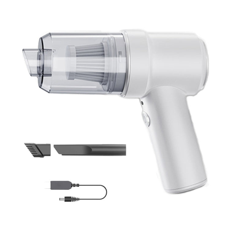 Small Wireless Charging Car Vacuum Cleaner Handheld High Power Vacuum Cleaner, Sort by color: 117C-White - Vacuum Cleaner by PMC TechLife | Online Shopping South Africa | PMC TechLife | Buy Now Pay Later Mobicred