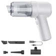 Small Wireless Charging Car Vacuum Cleaner Handheld High Power Vacuum Cleaner, Sort by color: 117CD-White - Vacuum Cleaner by PMC TechLife | Online Shopping South Africa | PMC TechLife | Buy Now Pay Later Mobicred