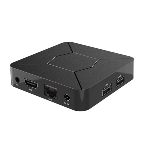 Q5 TV Set-Top Box 2G+8G Dual WiFi+Bluetooth Voice Remote HD Player(EU Plug)