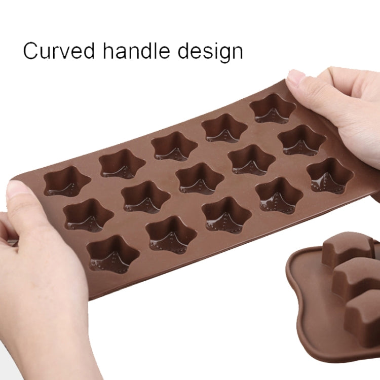 2pcs Silicone Chocolate Mold Jelly Christmas Candy Cake Mould, Style: Shell - Food Molds by PMC TechLife | Online Shopping South Africa | PMC TechLife