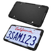 For North American Models Silicone License Plate Frame, Specification: Screw Accessories