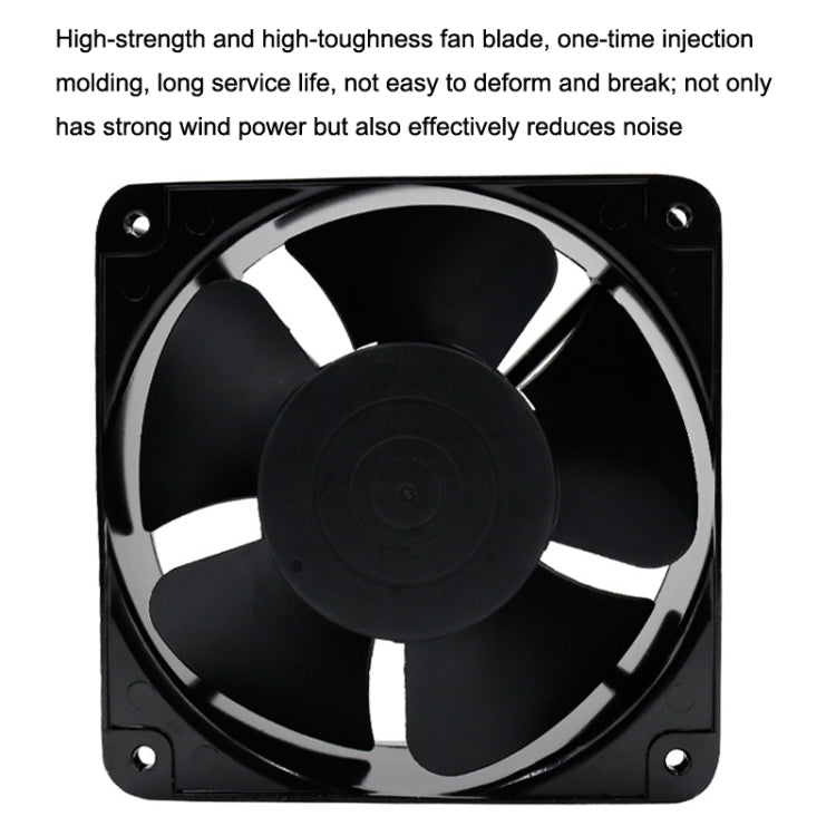 FP20060 380V 20cm Chassis Cabinet Metal Case Low Noise Cooling Fan