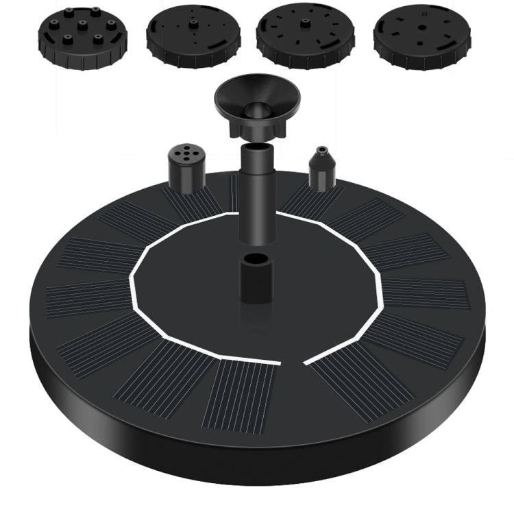 13cm  Solar Water Fountain Pool Outdoor Bird Bath Solar Powered Fountain Floating Water - Pumps by PMC TechLife | Online Shopping South Africa | PMC TechLife