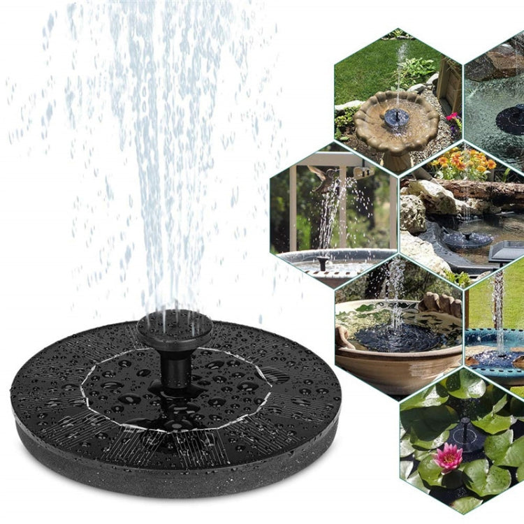 13cm  Solar Water Fountain Pool Outdoor Bird Bath Solar Powered Fountain Floating Water - Pumps by PMC TechLife | Online Shopping South Africa | PMC TechLife
