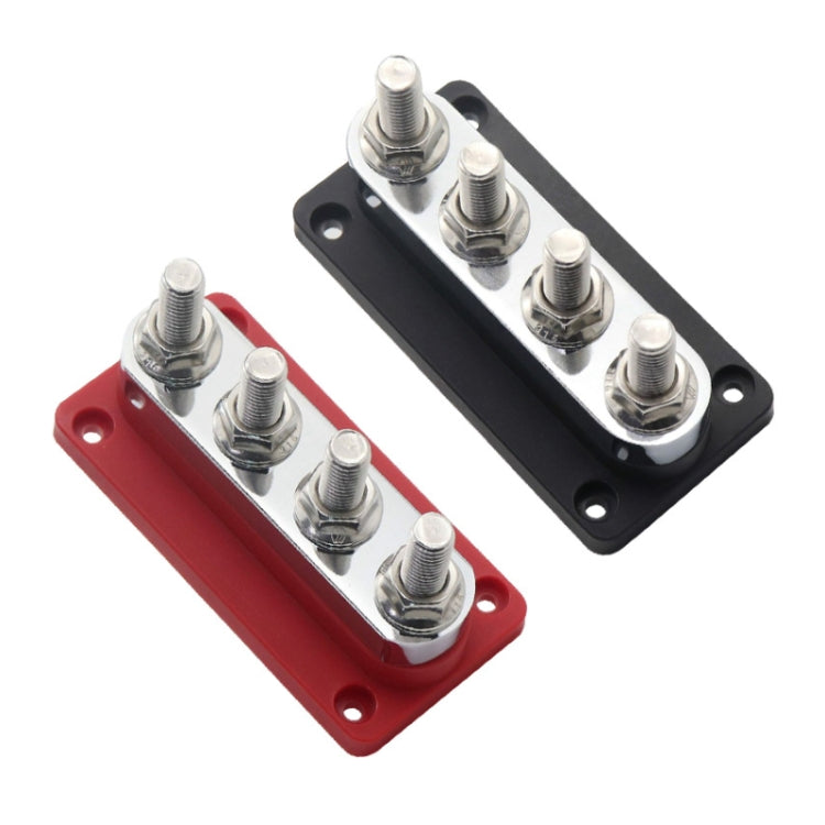 600A 48V RV&Ship Modification 4-way Large Electric DC Busbar(AOA4713C-M10) - Marine Accessories & Parts by PMC TechLife | Online Shopping South Africa | PMC TechLife | Buy Now Pay Later Mobicred