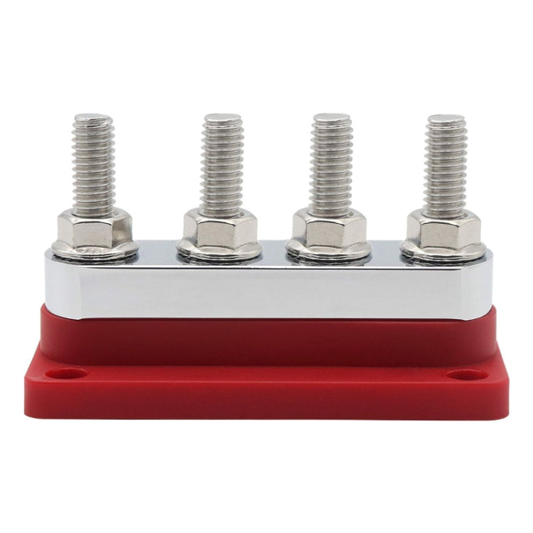600A 48V RV&Ship Modification 4-way Large Electric DC Busbar(AOA4713C-M10) - Marine Accessories & Parts by PMC TechLife | Online Shopping South Africa | PMC TechLife | Buy Now Pay Later Mobicred