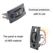 Marine Self-Locking Resetting Switch With Overload Protection Indicator Light ON-OFF 2 Switch