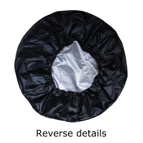 14 inch PVC Faux Leather Spare Wheel Cover Rear Tire Protector