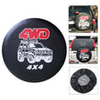 16 inch PVC Faux Leather Spare Wheel Cover Rear Tire Protector - Window Foils & Solar Protection by PMC TechLife | Online Shopping South Africa | PMC TechLife | Buy Now Pay Later Mobicred
