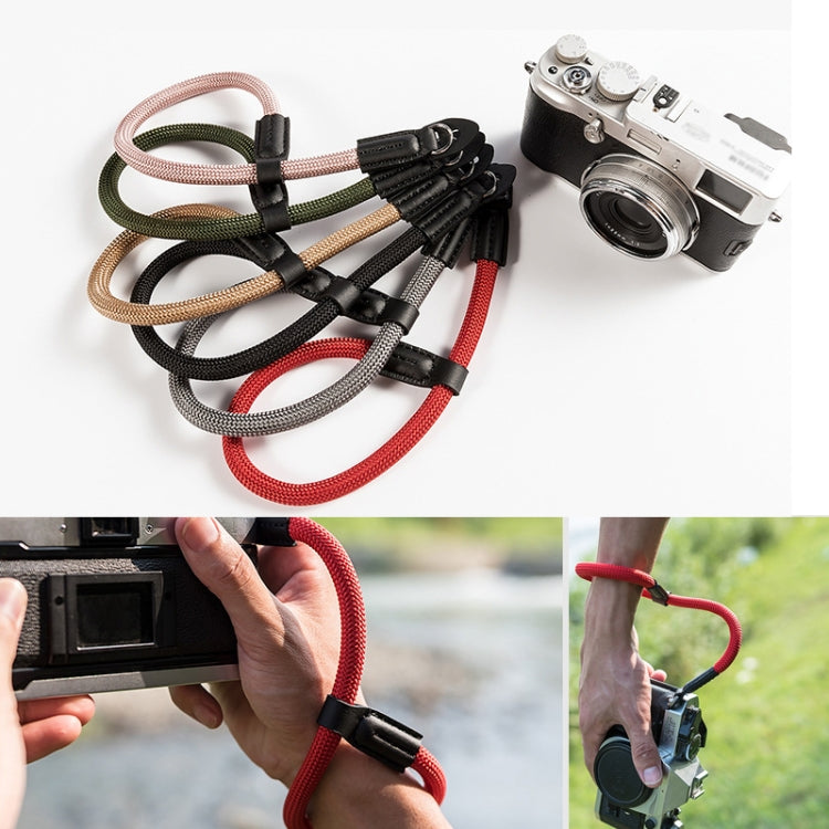 Climbing Rope Camera Wrist Strap SLR Camera Wear-resistant Bracelet(Red) - Camera Strap by PMC TechLife | Online Shopping South Africa | PMC TechLife