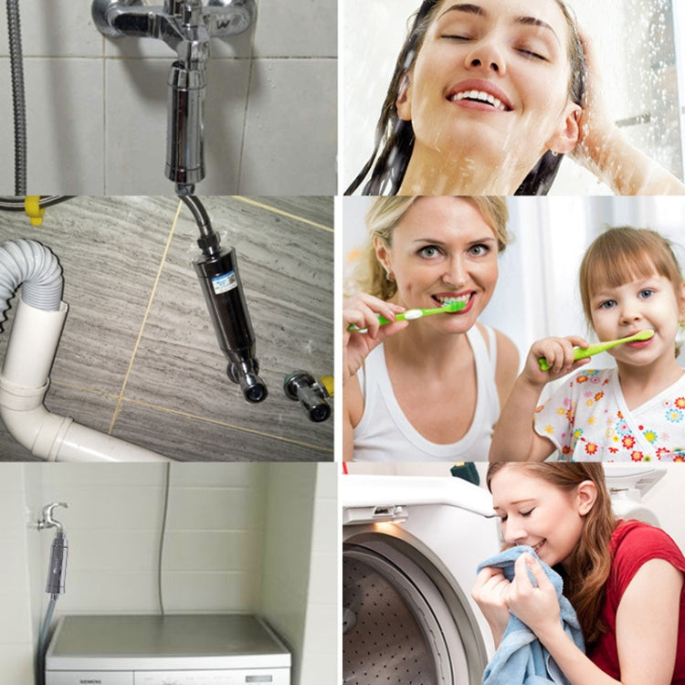 WHEELTON WHT-301 Home Bathing Water Purifier Bathroom Shower Filter - free shipping - PMC Jewellery - Order now!
