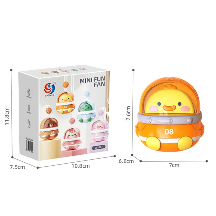 CS1327 Small USB Charging Cartoon Hanging Neck Fan Portable Leafless Silent Mini Fan(Cat) - Electric Fans by PMC TechLife | Online Shopping South Africa | PMC TechLife | Buy Now Pay Later Mobicred