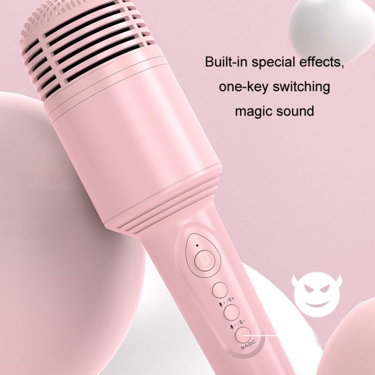 K10 Children Bluetooth Microphone Audio All-In-One Machine(Black)