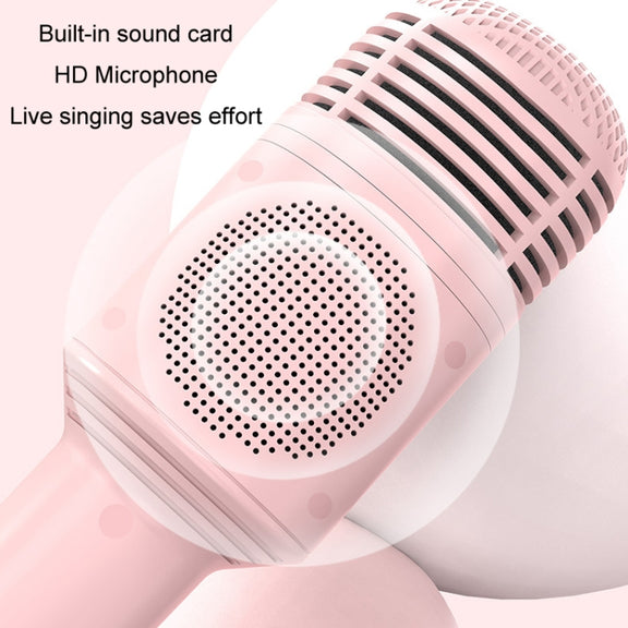 K10 Children Bluetooth Microphone Audio All-In-One Machine(Black)