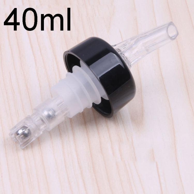 Quantitative Wine Pourer Red Wine Cork Wine Stopper 40ml Transparent - Bottle Stopper by PMC TechLife | Online Shopping South Africa | PMC TechLife | Buy Now Pay Later Mobicred