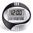 3885N Modern Silent Electronic Clock LCD Large Character Clock(Black) - Wall Clock by PMc TechLife | Online Shopping South Africa | PMc TechLife | Buy Now Pay Later Mobicred