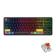 Ajazz K870T 87-Key Hot Swap Bluetooth/Wired Dual Mode RGB Backlight Office Game Mechanical Keyboard Red Shaft (Black) - free shipping - PMC TechLife - Order now!