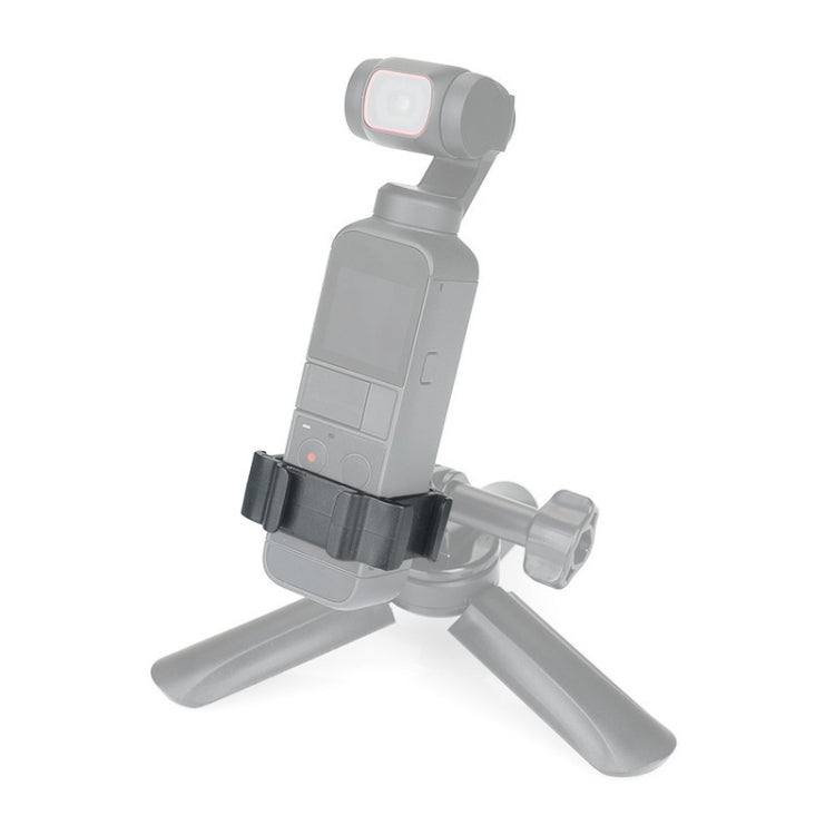Black RCSTQ for DJI Pocket 2 Expansion Adapter Holder Camera Fixed Connection Accessories - Mount & Holder by RCSTQ | Online Shopping South Africa | PMC TechLife | Buy Now Pay Later Mobicred
