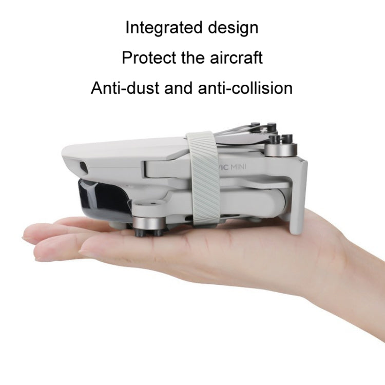 For DJI Mavic Mini / Mini 2 SE RCSTQ Gimbal Protection Kit Paddle Restrainer(Black) - Other by RCSTQ | Online Shopping South Africa | PMC TechLife | Buy Now Pay Later Mobicred