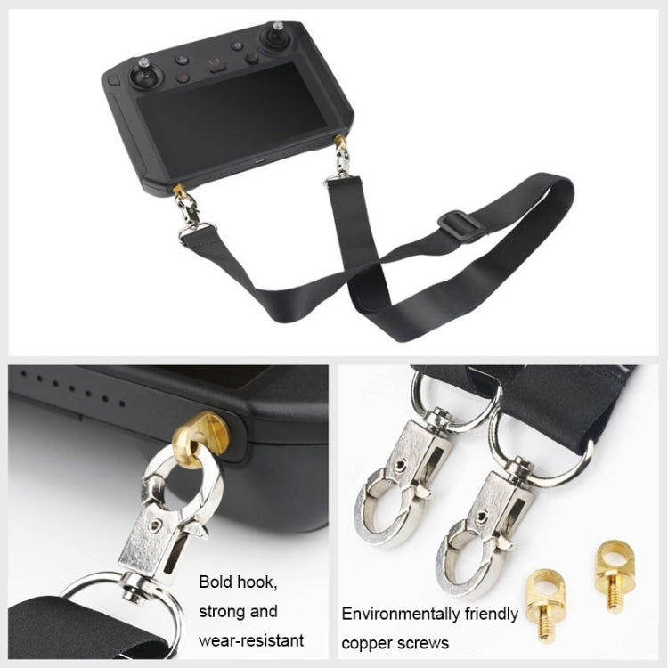 RCGEEK for DJI Mavic 2 Adjustable Lanyard for Remote Control with Screen Drone Accessories(Black) - free shipping - PMC TechLife - Order now!