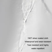 190T Silver Coated Cloth Car Rain Sun Protection Car Cover with Reflective Strip, Size: Y-XL