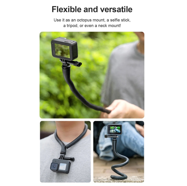 TELESIN Flexible Mount Bracket Octopus Tripod For Mini Action Camera and Mobile Phone,Spec: With Phone Clip Kit - Holder by TELESIN | Online Shopping South Africa | PMC TechLife | Buy Now Pay Later Mobicred