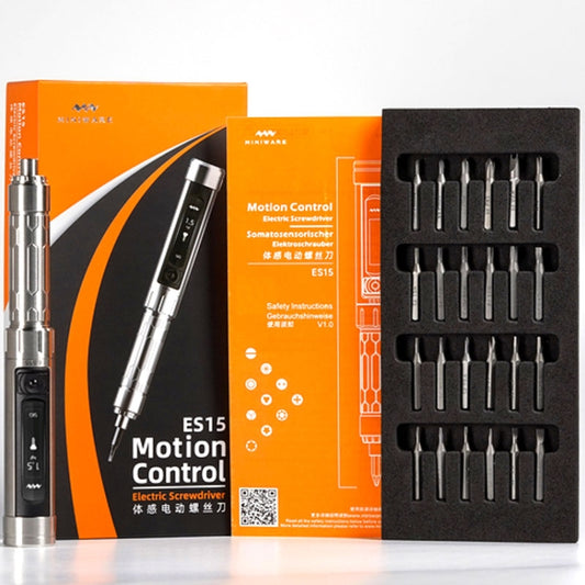 MINIWARE ES15 Electric Screwdriver Repair Tool Dismantling Screw Batch - free shipping - PMC Jewellery - Order now!