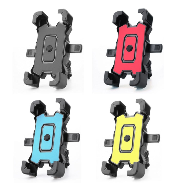 Electric Bike Motorcycle Bicycle Riding Shockproof Navigation Bracket, Color: Red For Handlebar - Holders by PMC TechLife | Online Shopping South Africa | PMC TechLife | Buy Now Pay Later Mobicred
