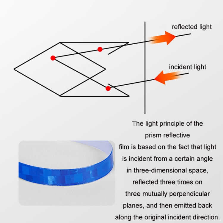 10pcs Reflective Stickers For Bicycle Rims Riding Equipment Accessories(Yellow) - Decorative Accessories by PMC TechLife | Online Shopping South Africa | PMC TechLife | Buy Now Pay Later Mobicred