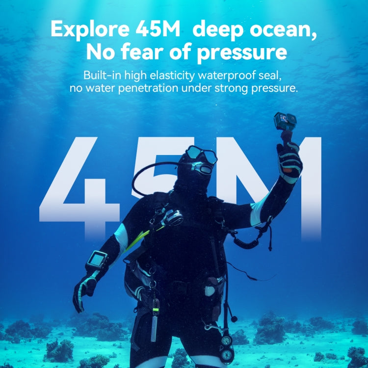 For GoPro Hero11 Black / HERO10 Black / HERO9 Black TELESIN Waterproof Case Full Scene Anti-Fog Underwater Diving Housing - free shipping - PMC Jewellery - Order now!