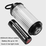 Outdoor Lighting Super Long Battery Life Portable Tent Light, Color: Set Rubber Wood Color