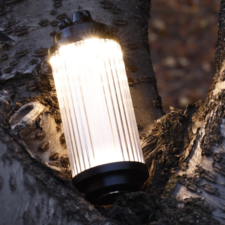 Outdoor Lighting Super Long Battery Life Portable Tent Light, Color: Set Rubber Wood Color