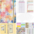 A6 Mandala Binder Financial Plan Notebook PU Leather Cash Budget Book(Sunshine Yellow) - Notebooks by PMc TechLife | Online Shopping South Africa | PMc TechLife | Buy Now Pay Later Mobicred