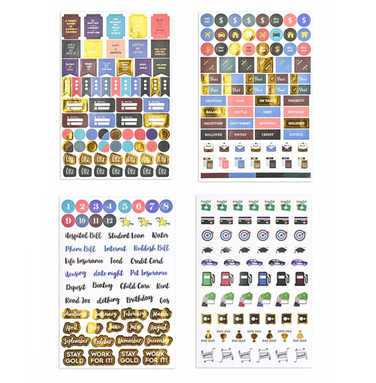 A6 Mandala Binder Financial Plan Notebook PU Leather Cash Budget Book(Gorgeous Pink) - Notebooks by PMc TechLife | Online Shopping South Africa | PMc TechLife | Buy Now Pay Later Mobicred