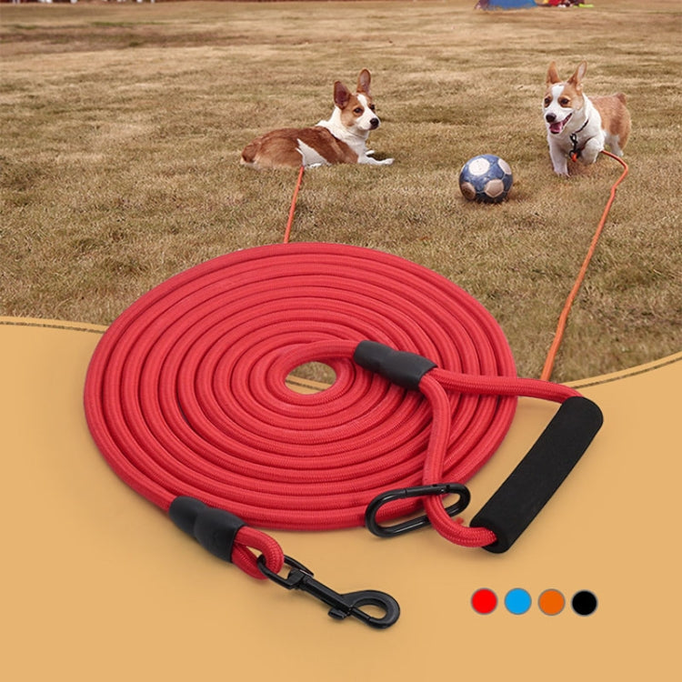 Sh36 Rock Climbing Rope Pet Leash Bold and Long Dog Training Tracking Rope, Size: 10m(13mm Orange)