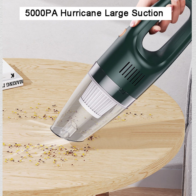 SUITU ST-6612C 5000pa 120W Wireless Car Vacuum Cleaner Handheld High Power Dust Suction Machine(Black)