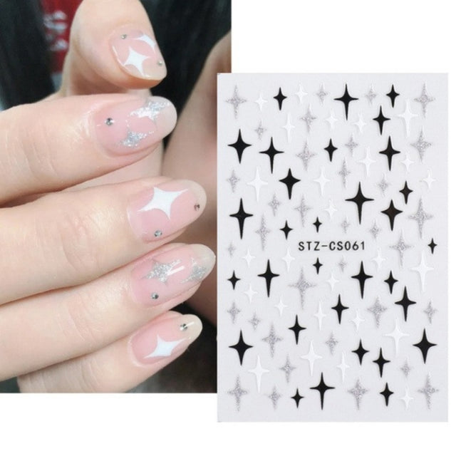 French Style Manicure Sticker Pop Stripe Line Nail Sticker(Stz-CS061)
