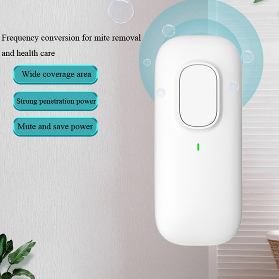 ZCC01 Ultrasonic Mosquito Repellent Mouse Repellent Mite Removal Instrument UK Plug(White)